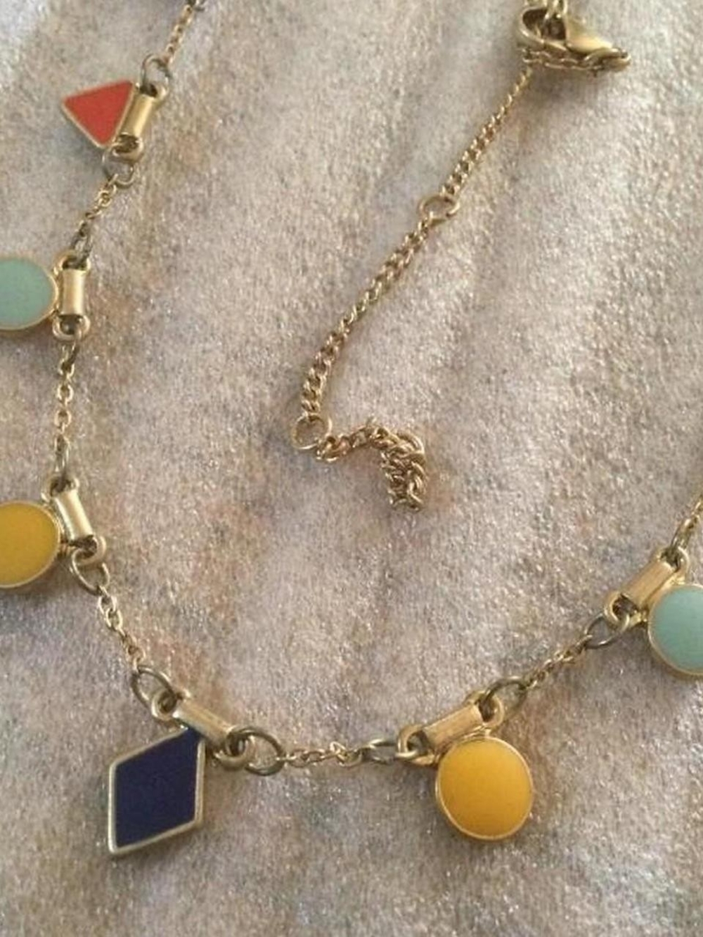 Dainty Colorful Necklace - Picture 2 of 3